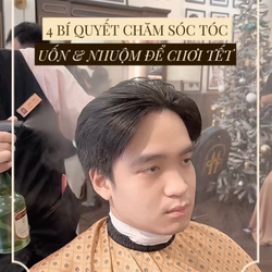 UỐN TÓC - NHUỘM TÓC CHƠI TẾT - LÀM THẾ NÀO ĐỂ GIỮ ĐƯỢC TÓC ĐẸP VÀ LÂU?