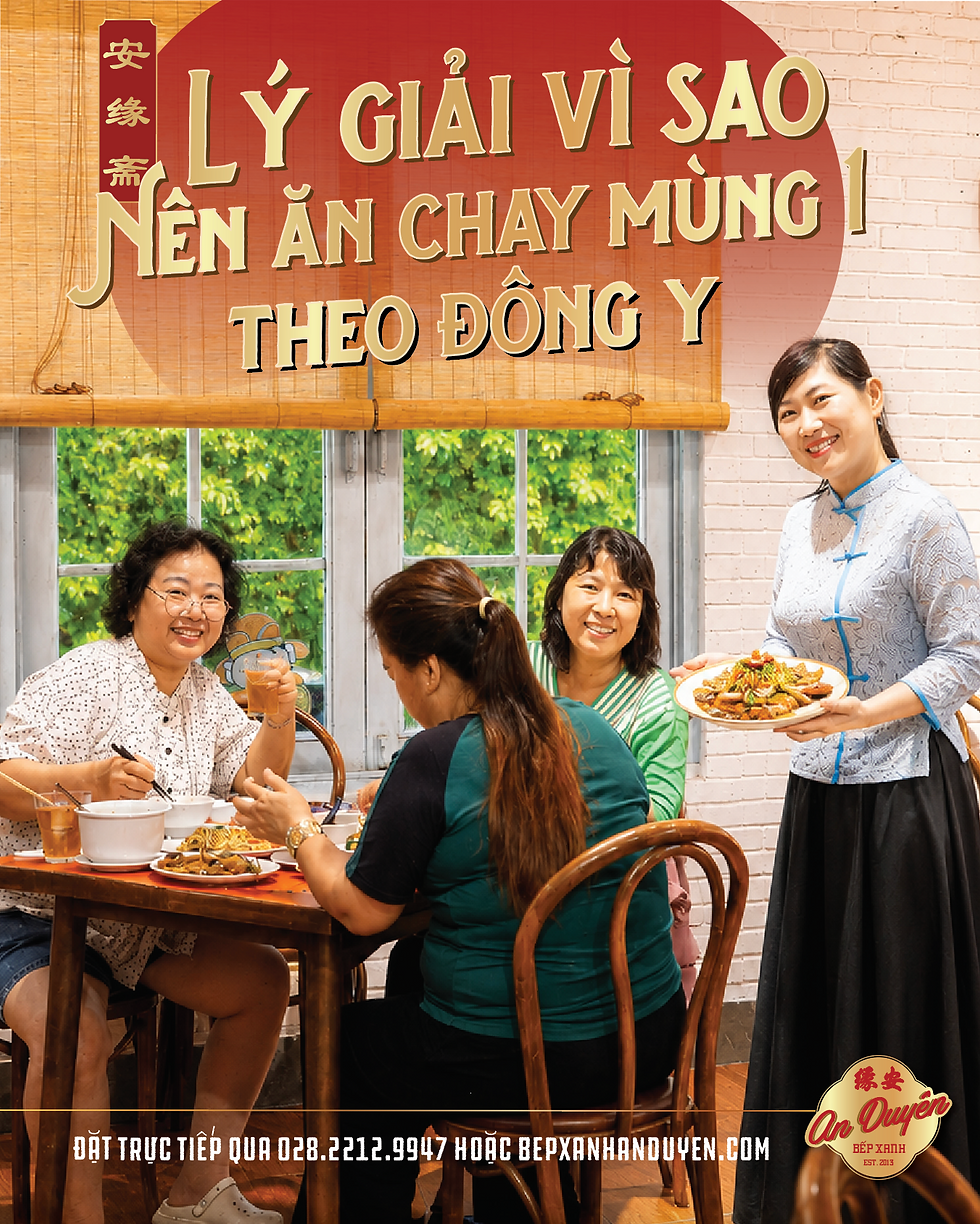 LÝ GIẢI VÌ SAO MÙNG 1 VÀ RẰM NÊN ĂN CHAY - THEO ĐÔNG Y