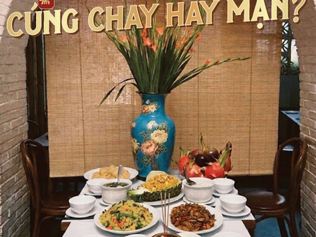 THANH MINH 清明 CÚNG MÂM CHAY HAY MẶN