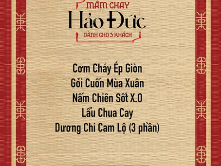 MÂM CHAY MỚI - HẢO ĐỨC - TRÒN ĐẦY TRỌN NGHĨA!