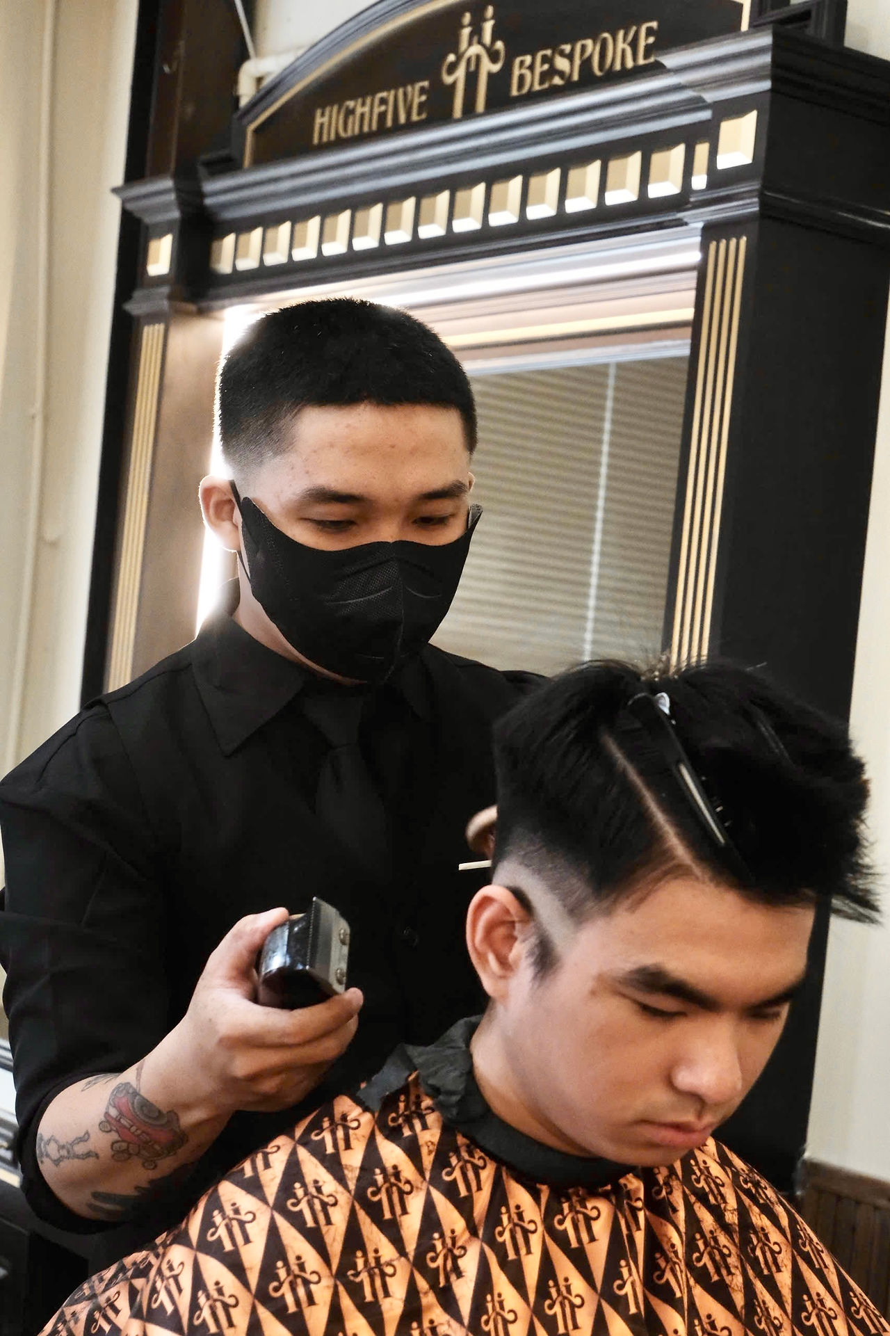 Highfive Barbershop, Tiệm hớt tóc Highfive, cá nhân hoá kiểu tóc, cắt tóc nam, tiệm tóc nam, tiệm cắ