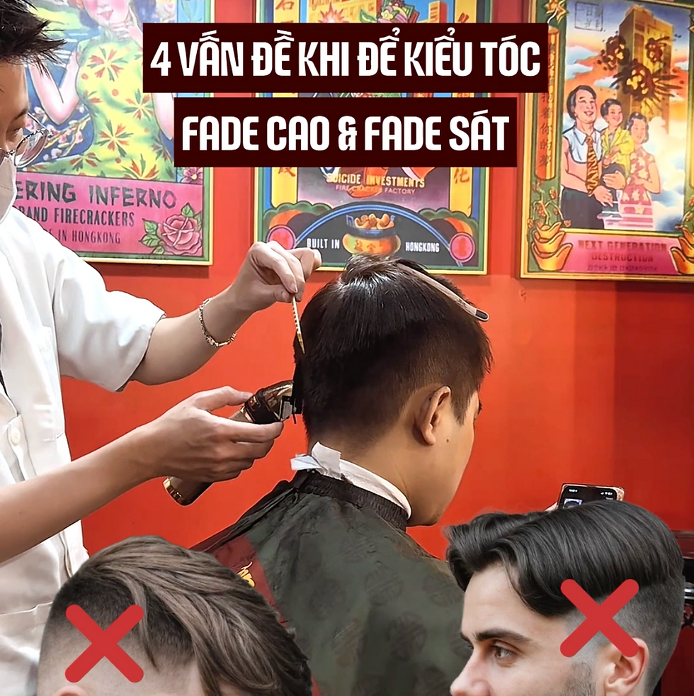 ĐỪNG UNDERCUT HAY SKIN FADE - HIGH FADE NỮA - TẠI SAO SỰ CÂN ĐỐI MỚI LÀ "THƯỚC ĐO" CỦA MỘT TIỆM CẮT TÓC ĐẸP SÀI GÒN