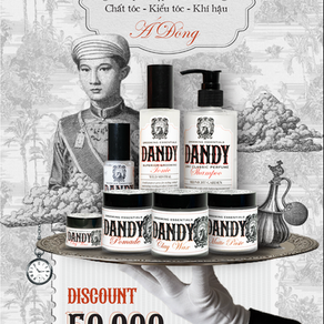 DANDY - CHINH PHỤC CHẤT TÓC CHÂU Á VỚI CÔNG THỨC ĐẶC HIỆU - GIẢM 50.000 KHI MUA TẠI HIGHFIVE