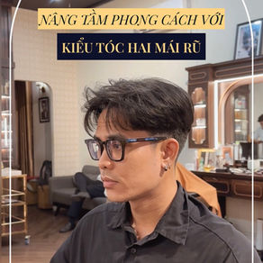 KIỂU TÓC HAI MÁI RŨ - MIDDLE PART KIỂU HÀN QUỐC