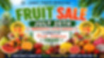 First Touch Ministry Fruit Sale 🍓