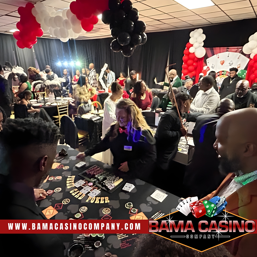 A Lively Casino Night in Montgomery with The Richards Group