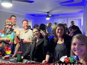 casino night holiday party