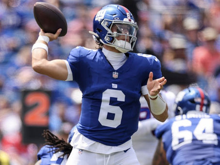 Jaxson Dart Has Big Showing In NFL Debut