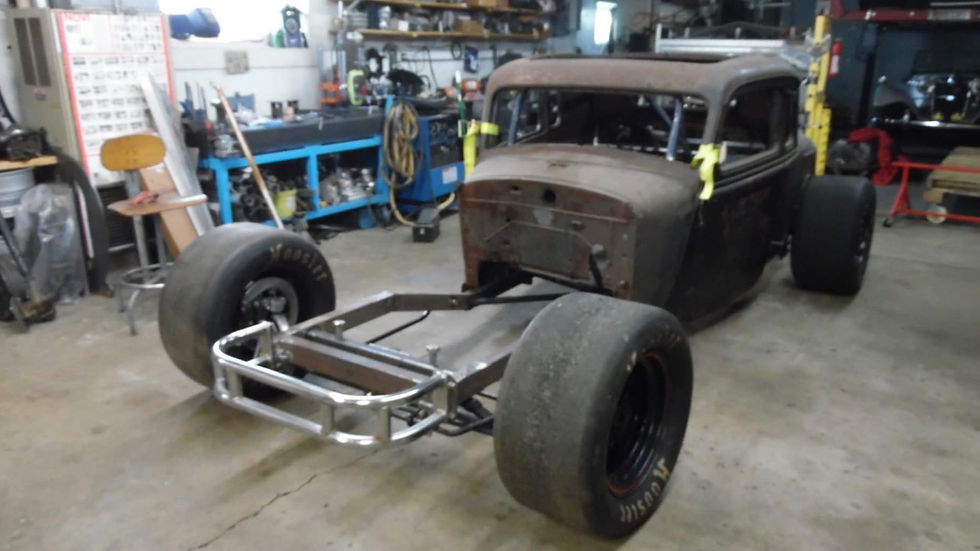 The new Fire-ball chassis