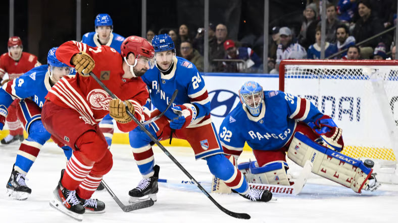 Rangers Can't Back Up Vintage Quick Outing vs Red Wings