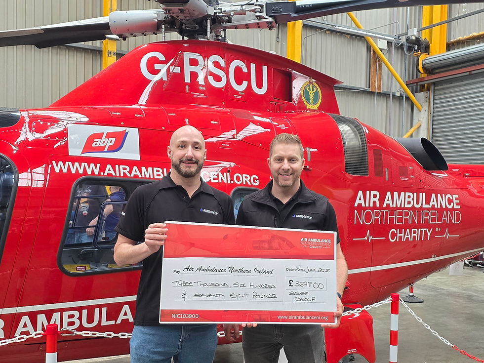Donation to Air Ambulance