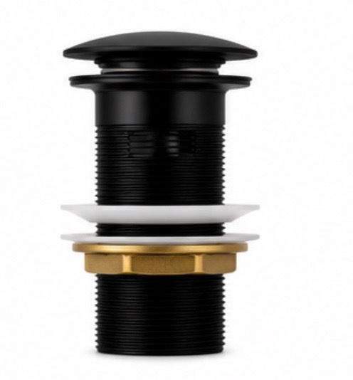 Thumbnail: Válvula Pop-Up Portobello s/ rebosadero, Blackmate para Lavabo | SCHWAR