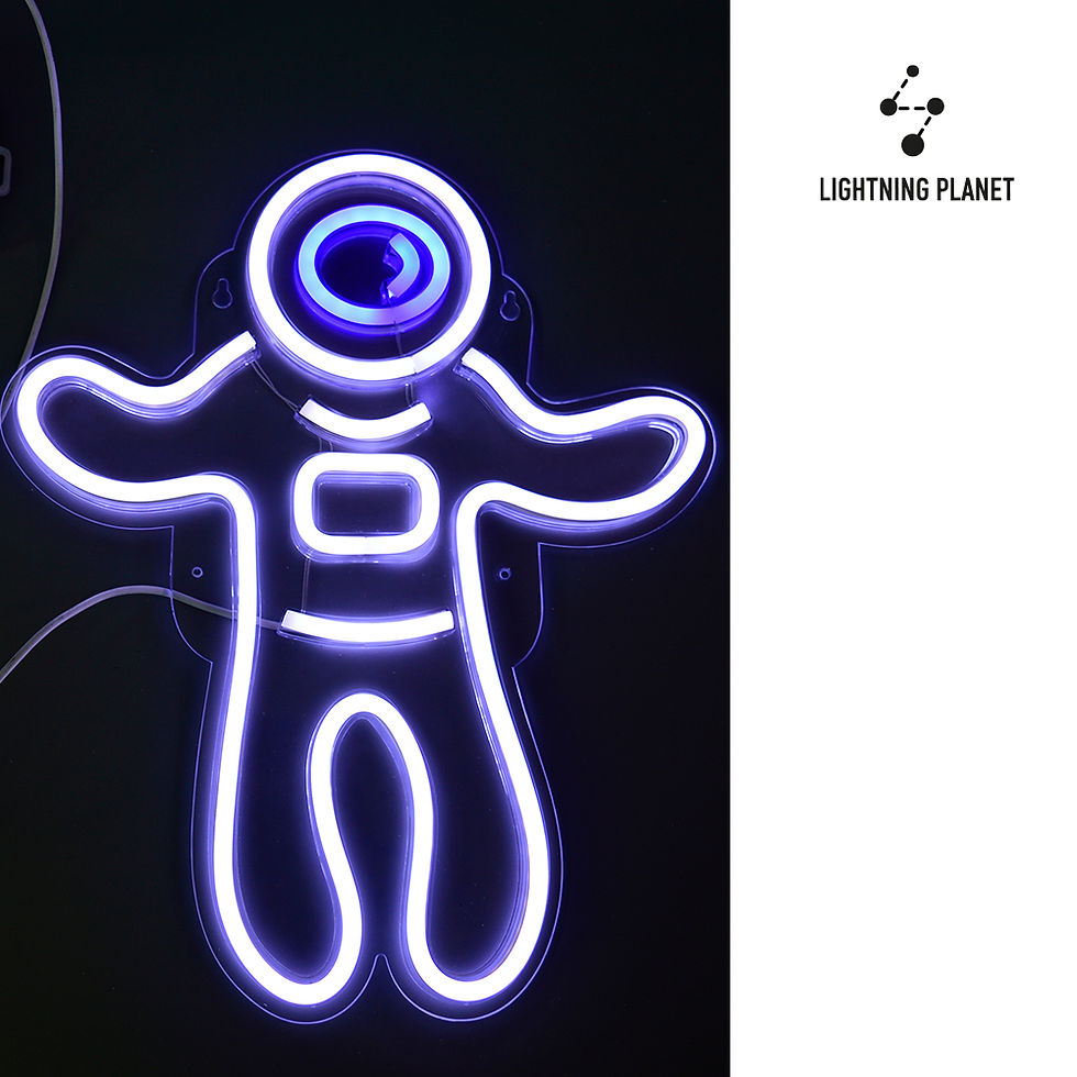 Thumbnail: Spaceman / Astronaut star LED neon light