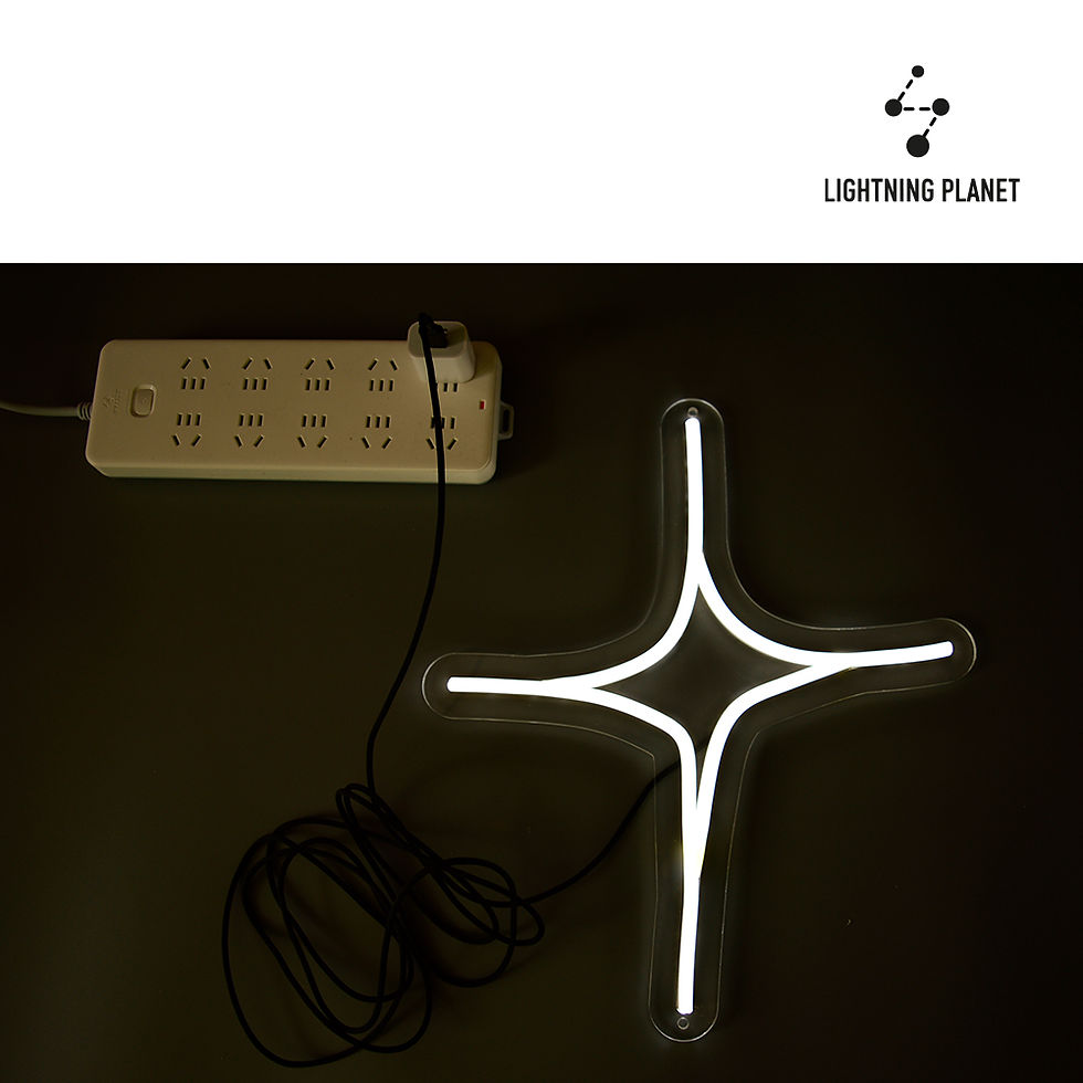 Thumbnail: Star LED Neon Light. Perfect for bedrooms, living rooms, parties