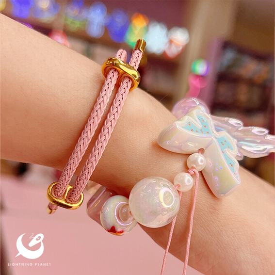 Thumbnail: New Adjustable Steel Wire Bracelet Rope