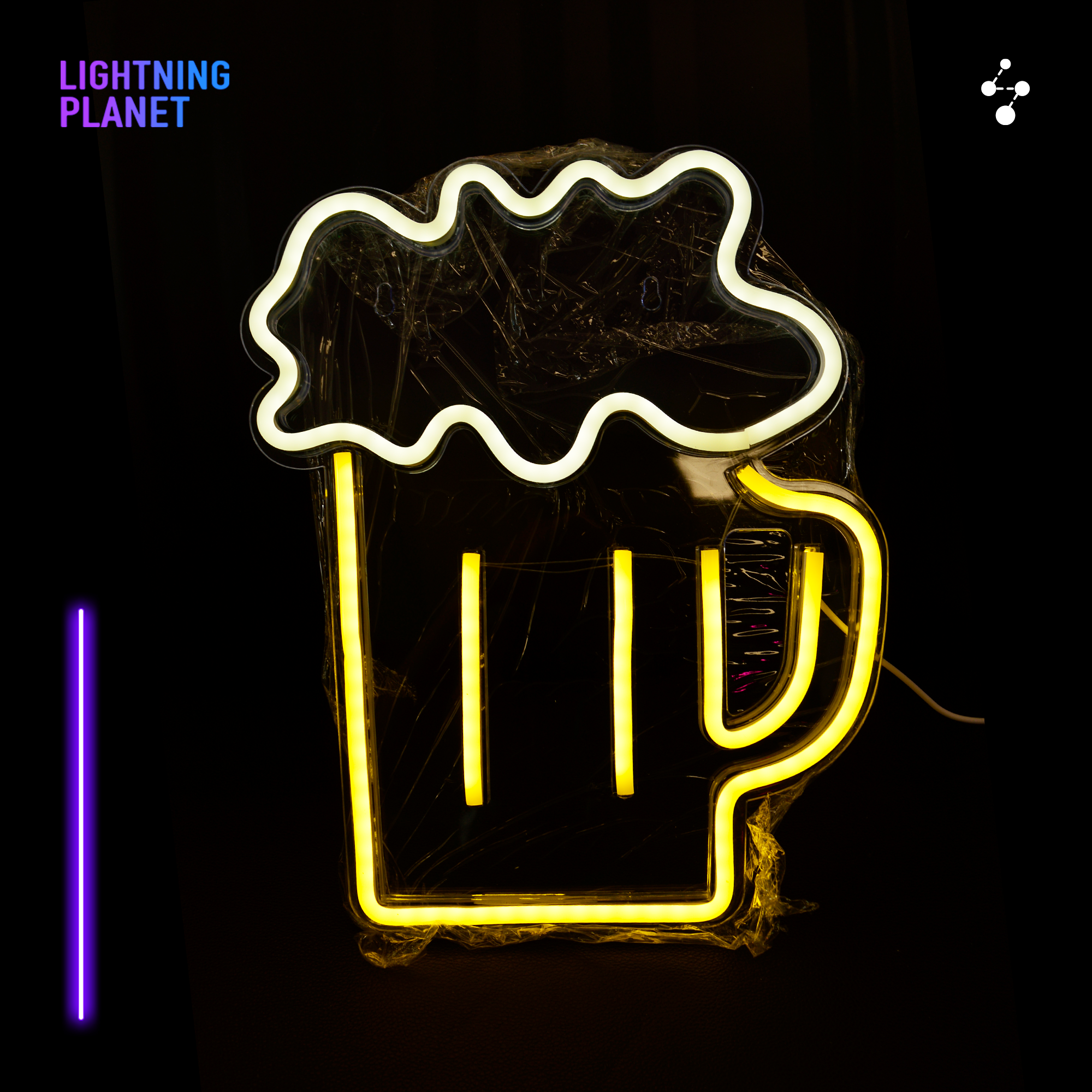 Beer LED neon light USB