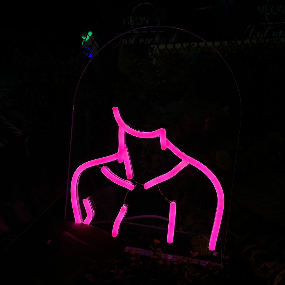 Thumbnail: Free Standing Woman LED neon sign Office &Home Decor