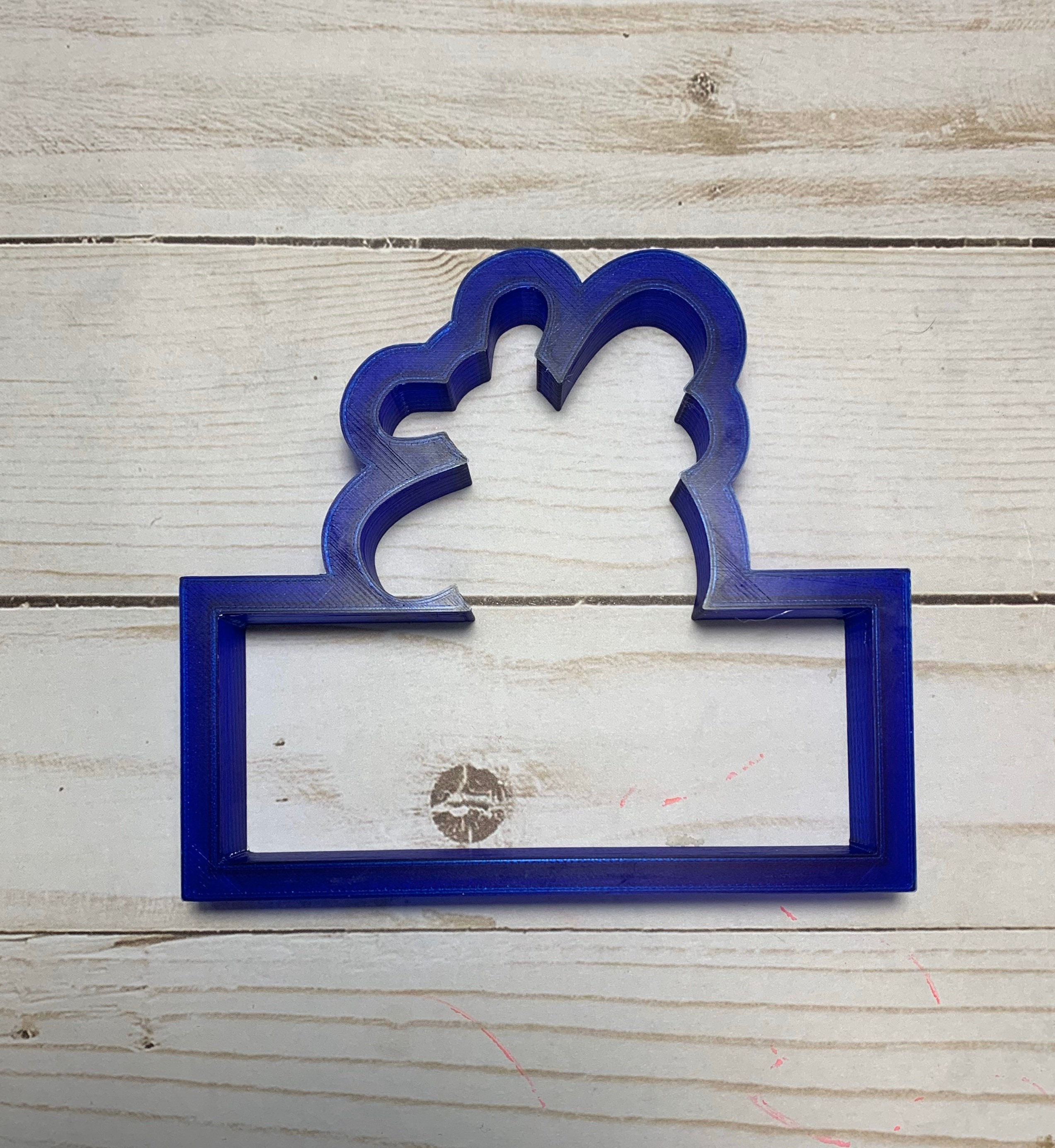 Bee Cookie Cutter w/ name plaque