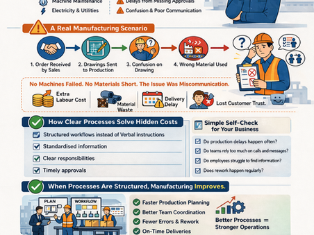 The Hidden Cost of Inefficient Processes in Manufacturing
