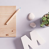 Desk with Stationery