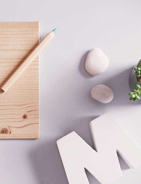 Desk with Stationary