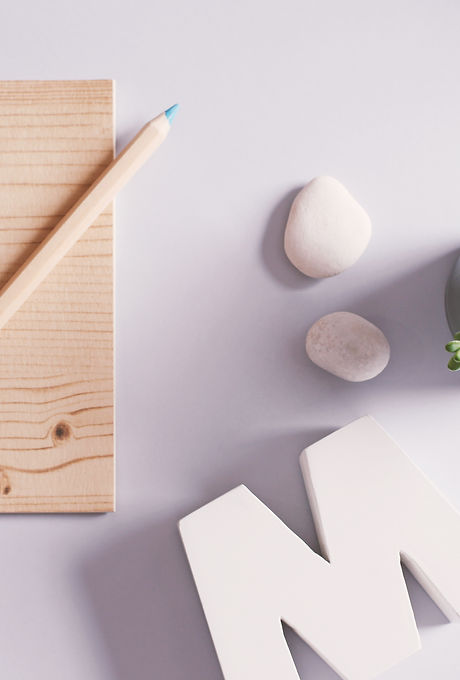 Desk with Stationary