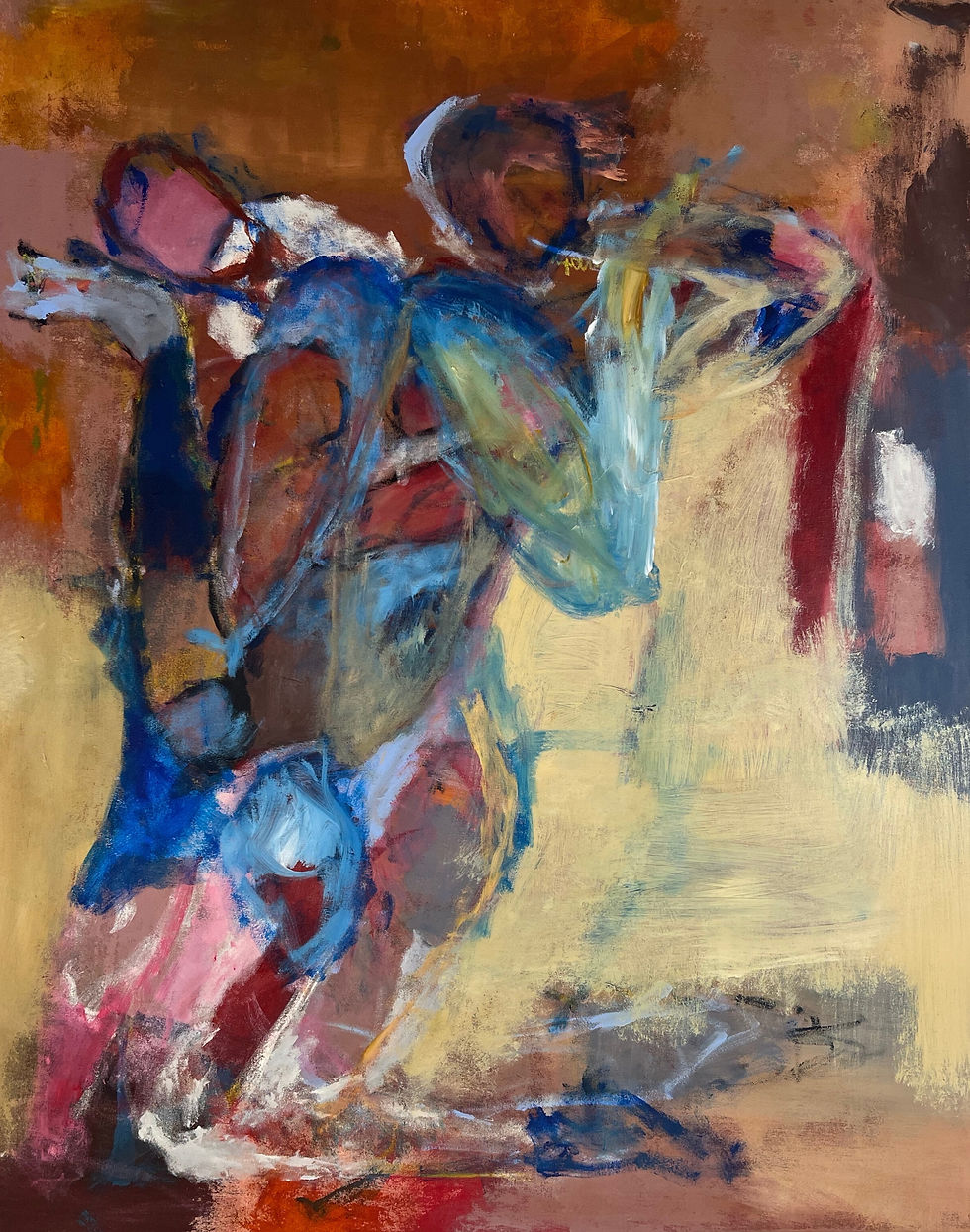 Together, working on a shelf