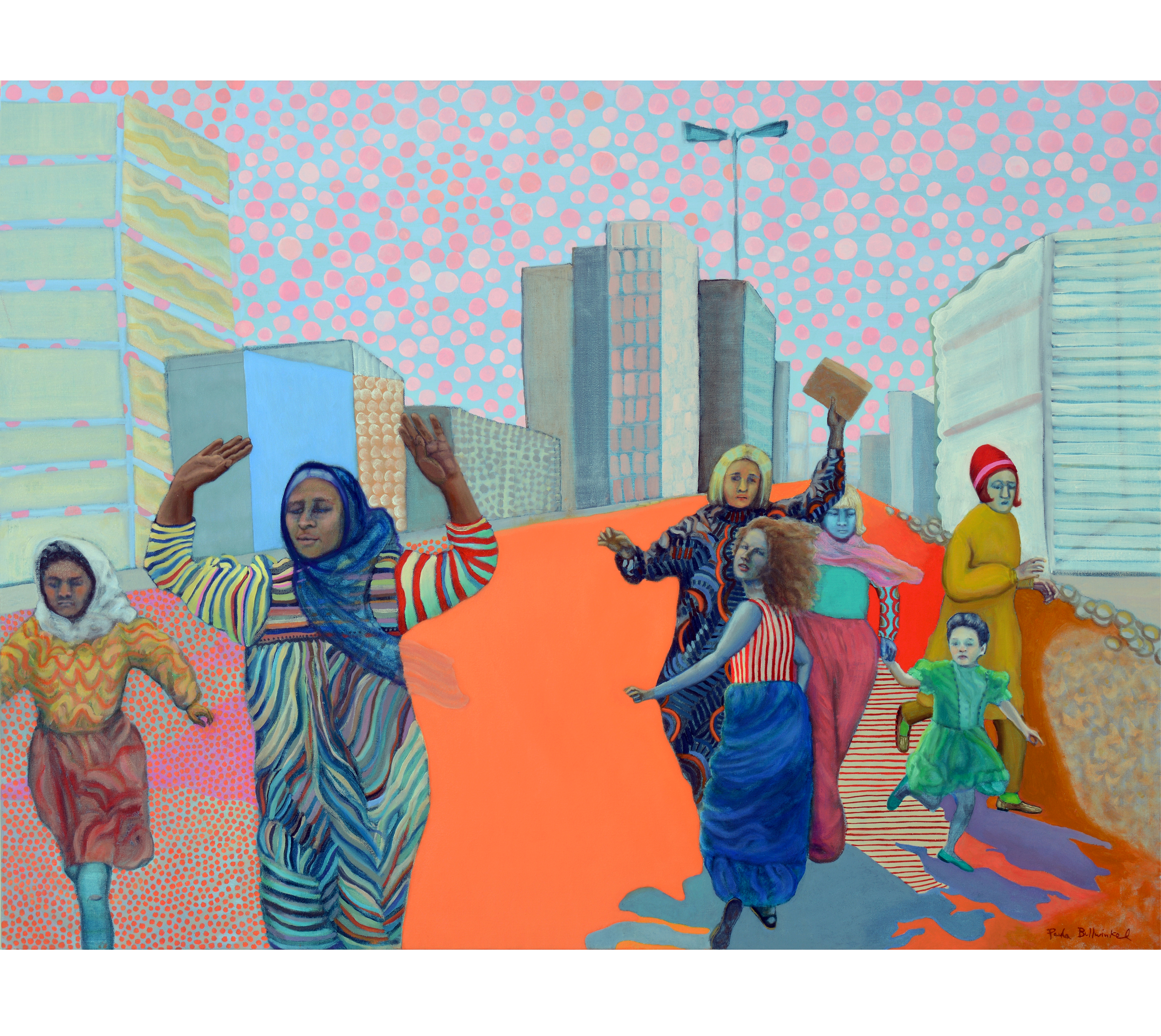 Bullwinkel: Ava, Abiona, Wendy, Beatrice, Carol, Jess, and Unknown