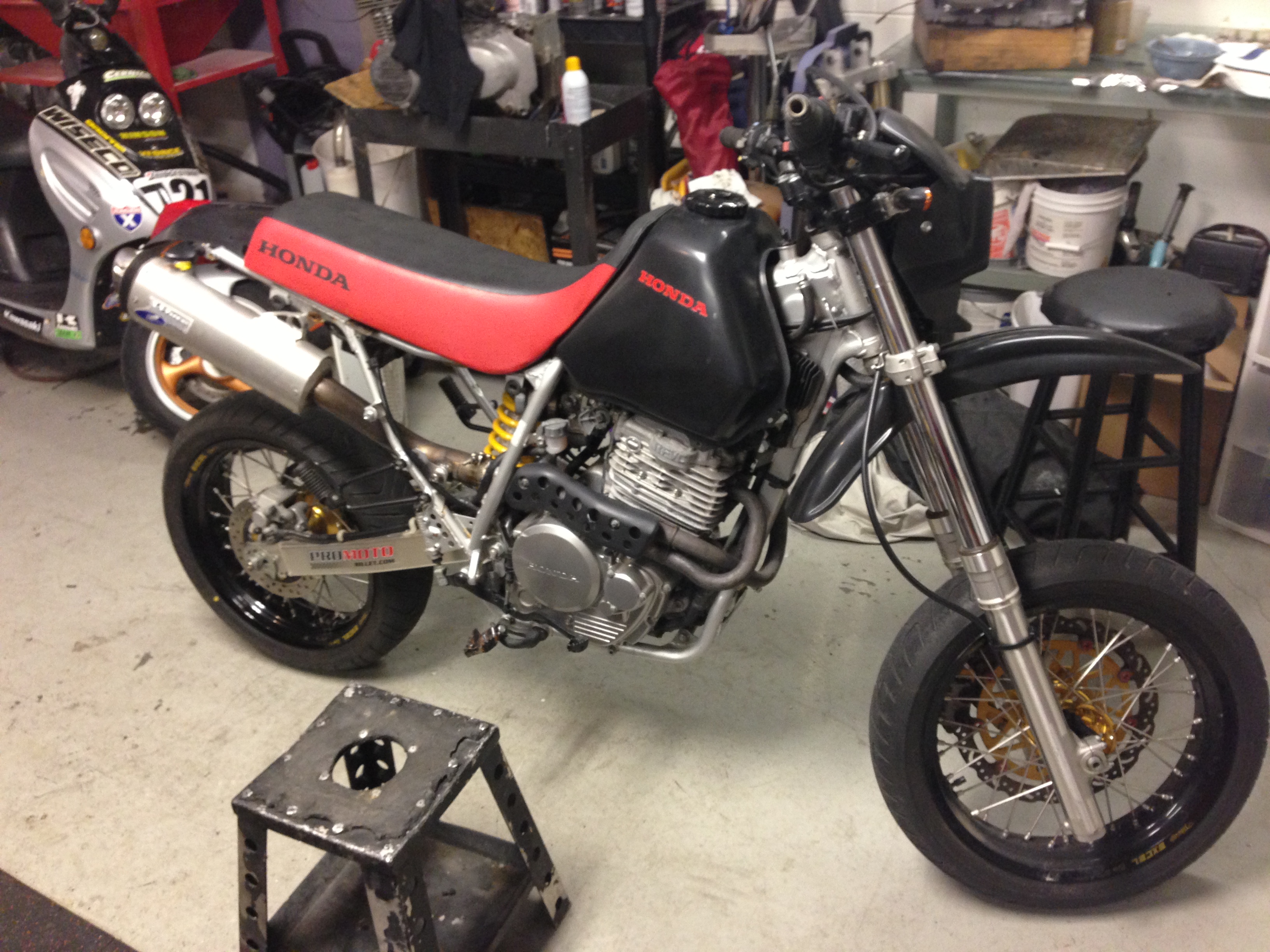 Honda XR650L Crucible Tracker Noble Speed Motoworks