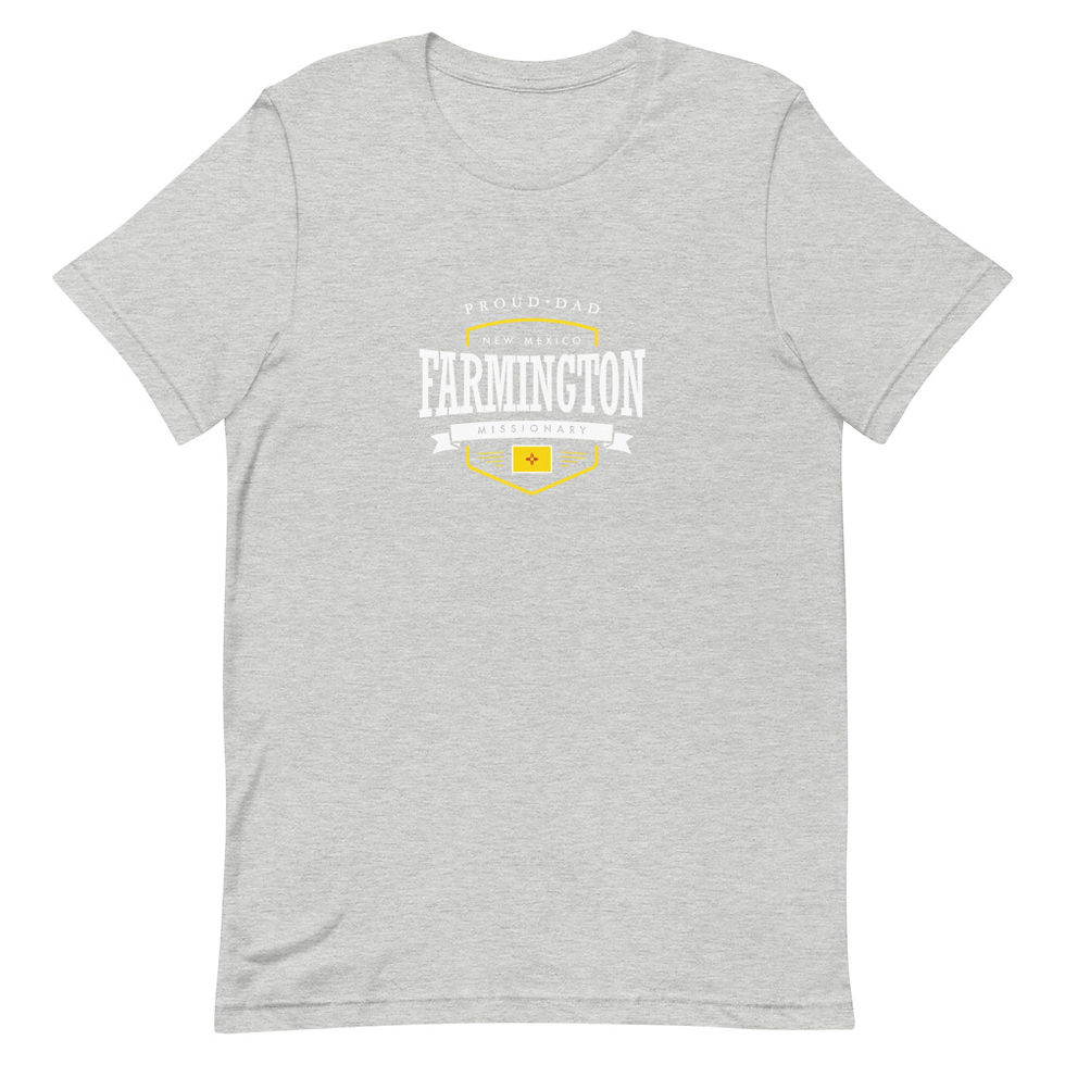 Thumbnail: Proud Dad Mission Shirt New Mexico Farmington - Unisex T-shirt