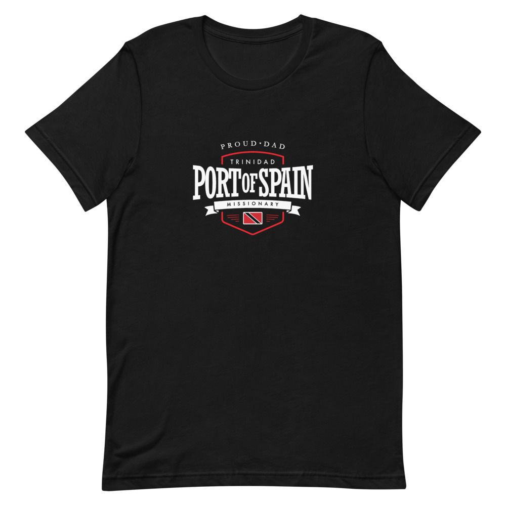 Proud Dad Mission Shirt Trinidad Port of Spain - Unisex T-shirt