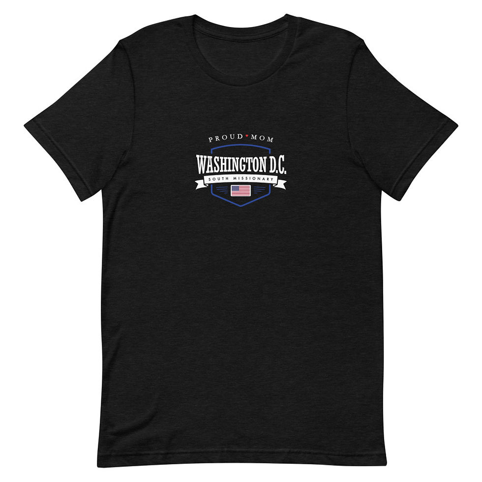 Thumbnail: Proud Mom Mission Shirt Washington, DC South - Unisex T-shirt