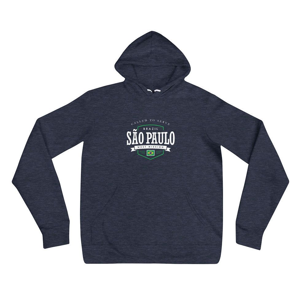 Thumbnail: Mission Shirt Brazil São Paulo West - Unisex Hoodie