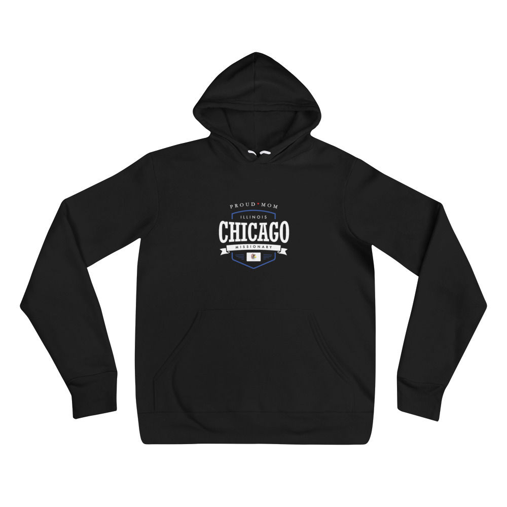 Proud Mom Mission Shirt Illinois Chicago - Unisex Hoodie