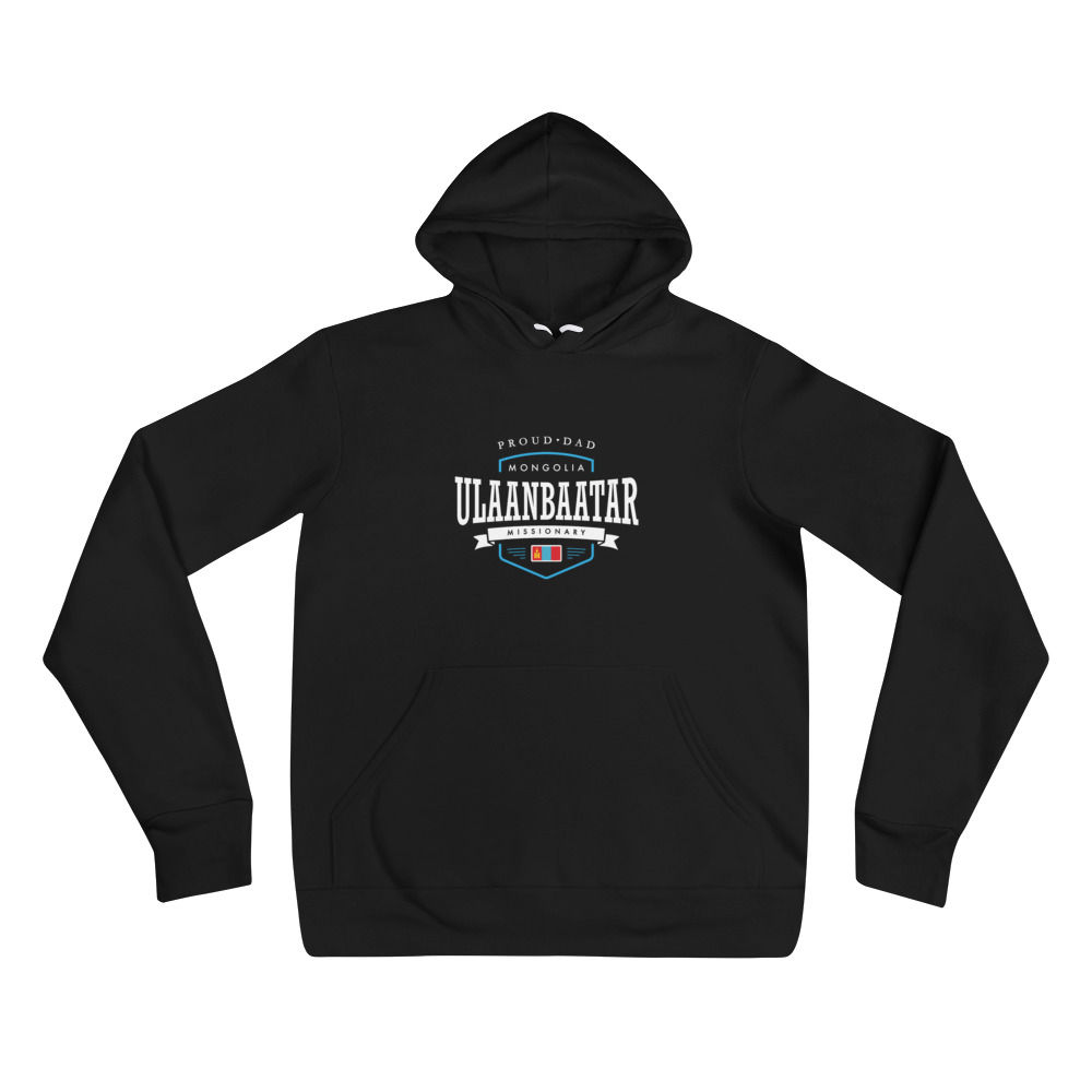 Proud Dad Mission Shirt Mongolia Ulaanbaatar - Unisex Hoodie
