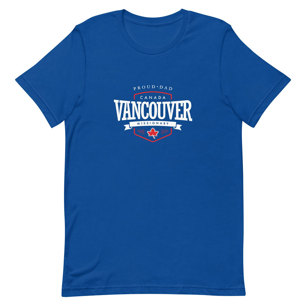Thumbnail: Proud Dad Mission Shirt Canada Vancouver - Unisex T-Shirt