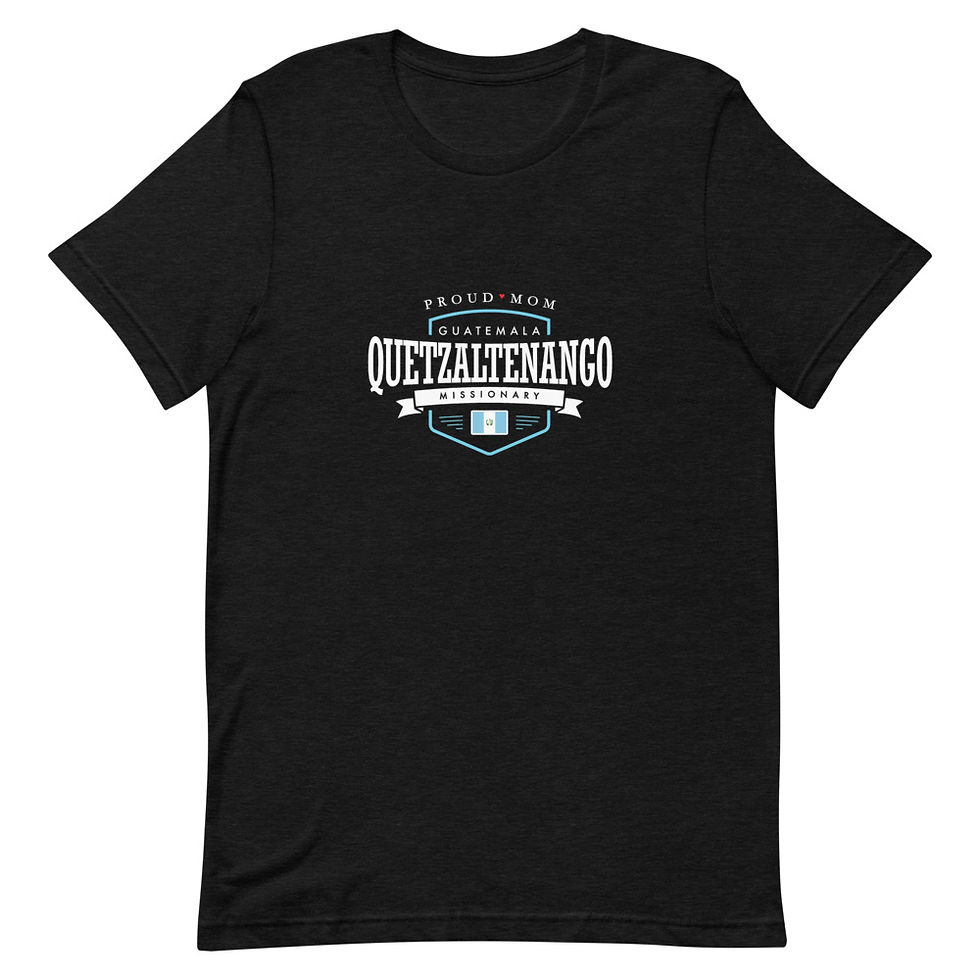 Thumbnail: Proud Mom Mission Shirt Guatemala Quetzaltenango - Unisex T-shirt