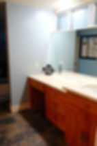 Guest suite bathroom