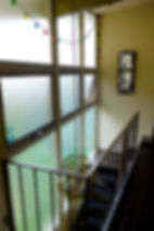 Stairwell to lower level