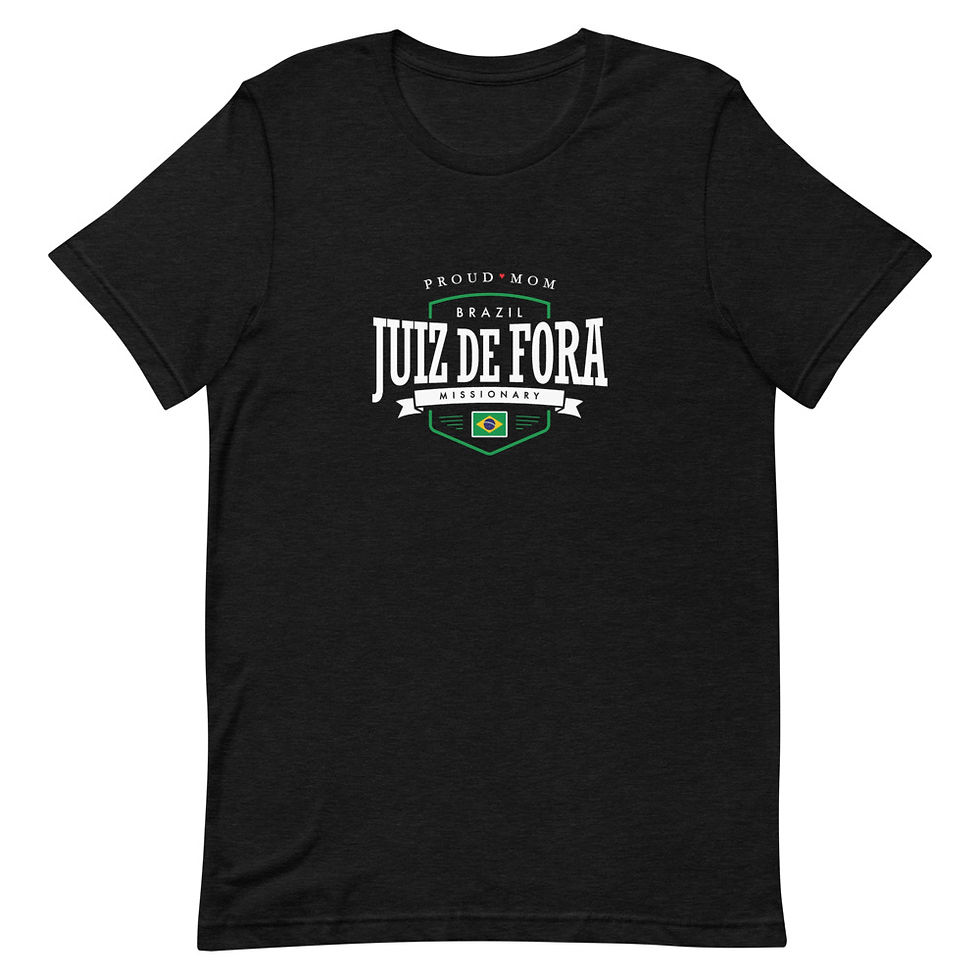 Thumbnail: Proud Mom Mission Shirt Brazil Juiz de Fora - Unisex T-Shirt