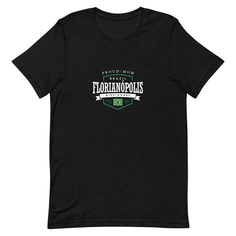 Thumbnail: Proud Mom Mission Shirt Brazil Florianópolis - Unisex T-Shirt
