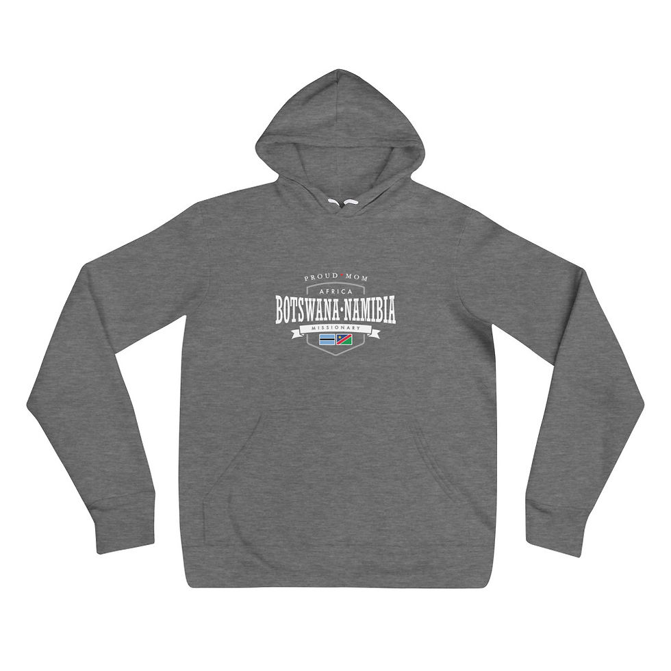 Thumbnail: Proud Mom Mission Shirt Botswana Namibia - Unisex Hoodie