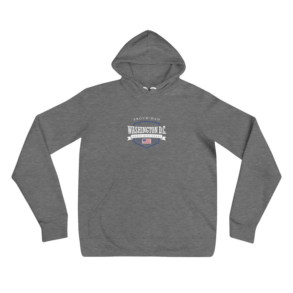 Thumbnail: Proud Dad Mission Shirt Washington, DC North - Unisex Hoodie