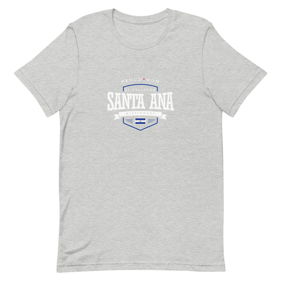 Thumbnail: Proud Mom Mission Shirt El Salvador Santa Ana - Unisex T-shirt