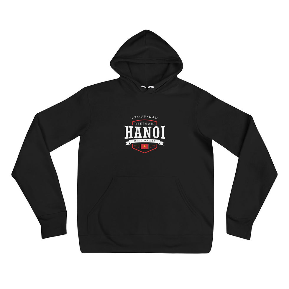 Thumbnail: Proud Dad Mission Shirt Vietnam Hanoi - Unisex Hoodie