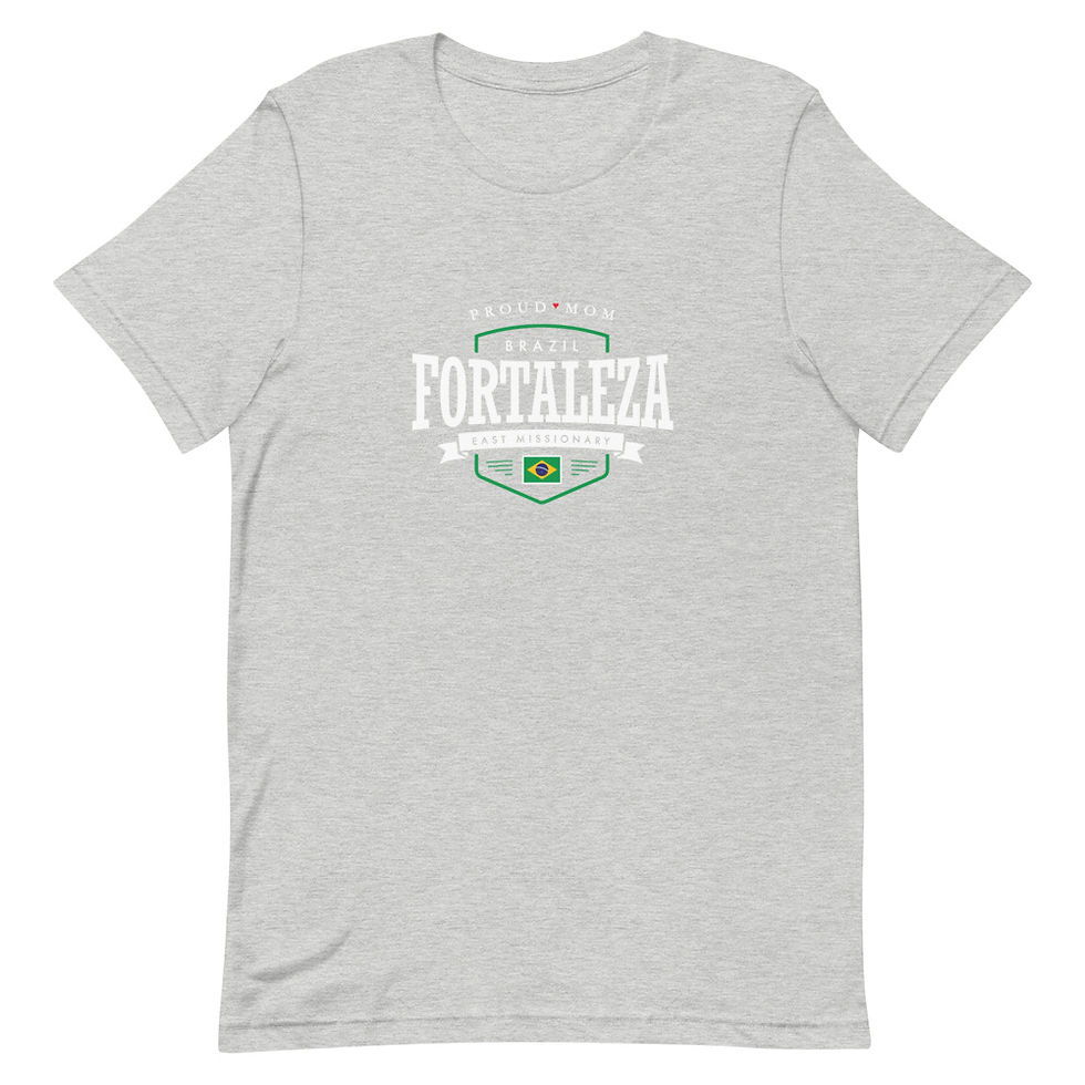Thumbnail: Proud Mom Mission Shirt Brazil Fortaleza East - Unisex T-Shirt
