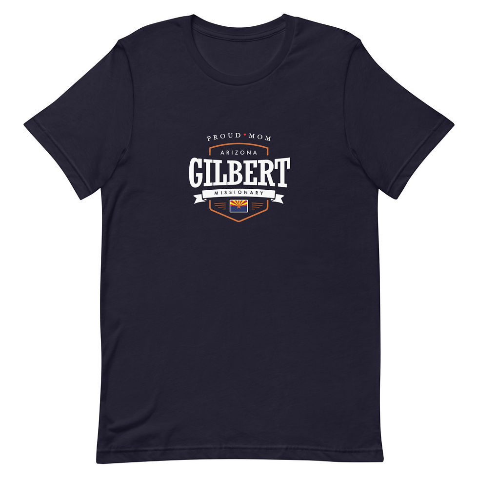 Thumbnail: Proud Mom Mission Shirt Arizona Gilbert - Unisex T-shirt