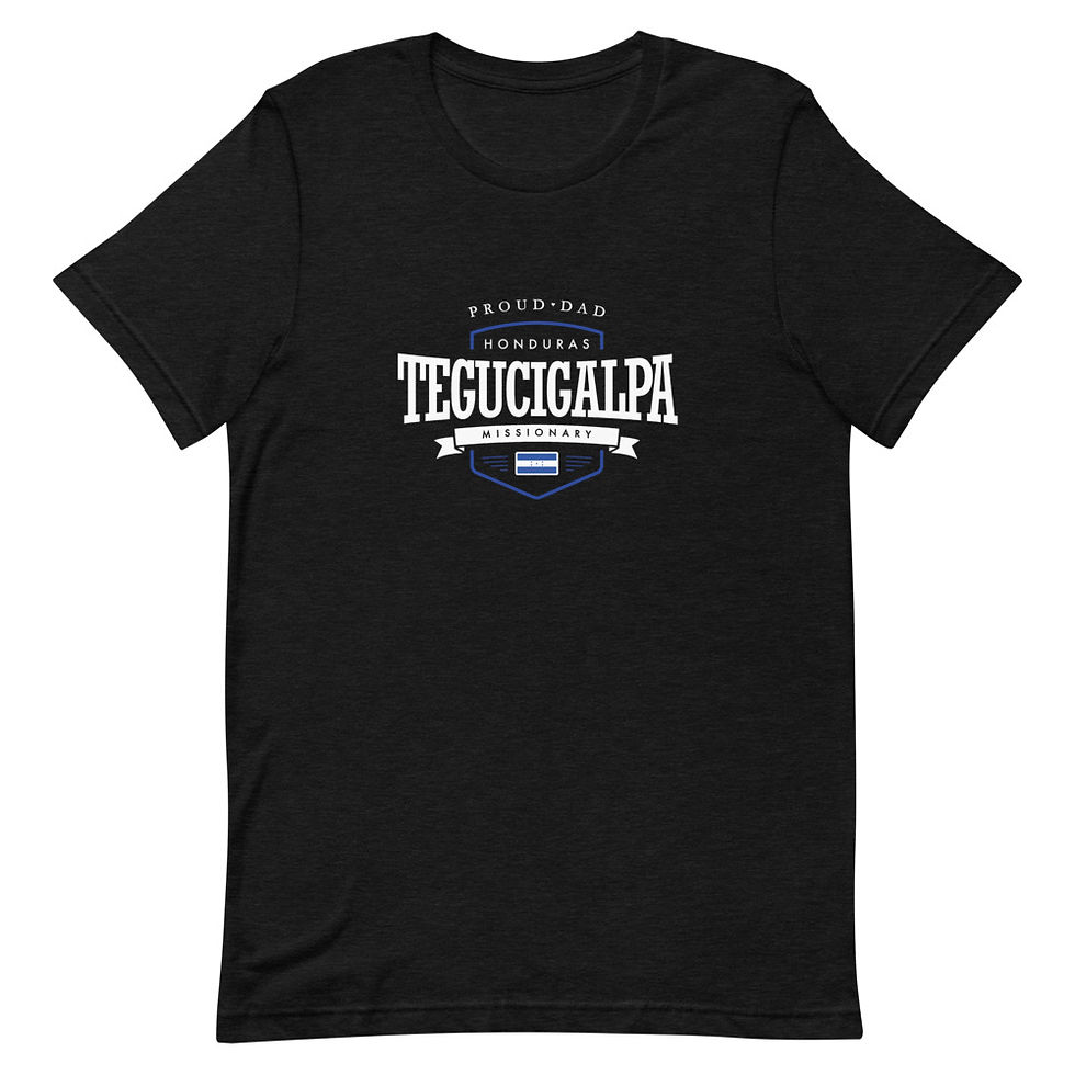 Thumbnail: Proud Dad Mission Shirt Honduras Tegucigalpa - Unisex T-shirt