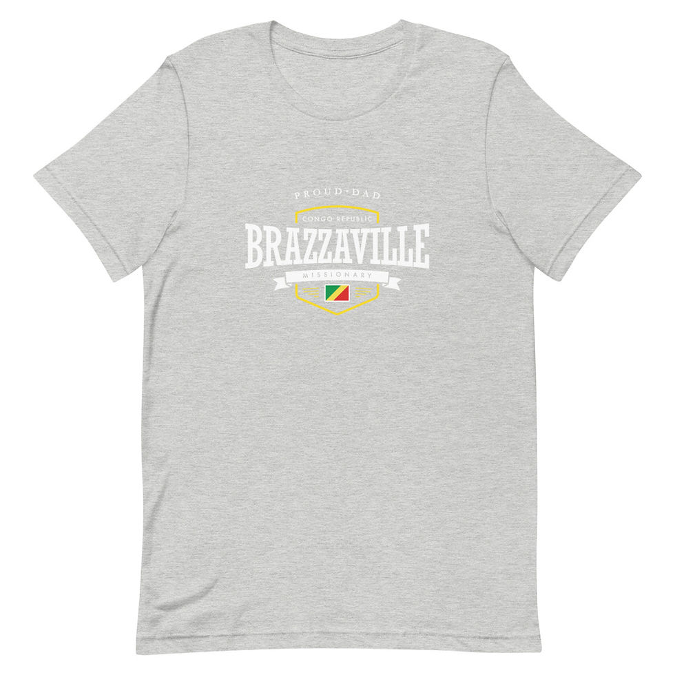 Thumbnail: Proud Dad Mission Shirt Congo Brazzaville - Unisex T-shirt