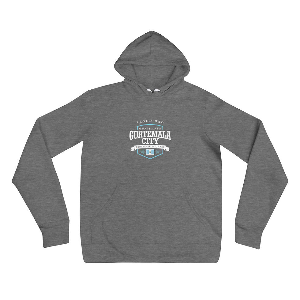 Thumbnail: Proud Dad Mission Shirt Guatemala Guatemala City Central - Unisex Hoodie